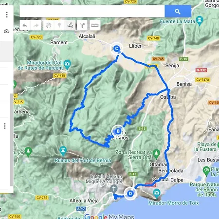 Сasa de vacaciones Casa Ronnie Calpe